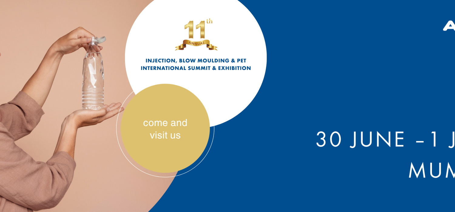 Exhibition banner for IMBM Mumbai, 2026, ALPLA