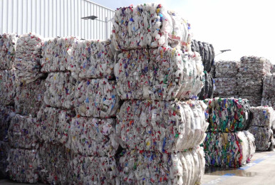 Recycling input material of ALPLA