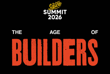 Summit 2026 logo, text: "The Age of Builders."