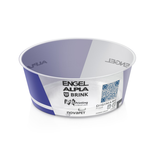 rePETec cup created by ALPLA, Engel and Brink