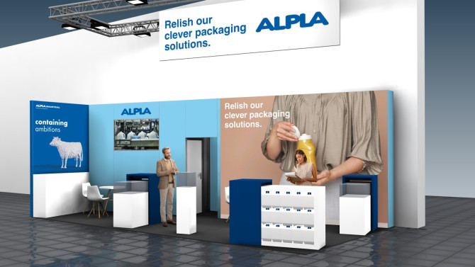 Booth at the Anuga FoodTec 2024 in Cologne