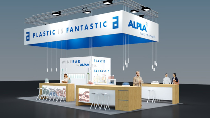 ALPLA booth 4-120 at Fachpack 2024
