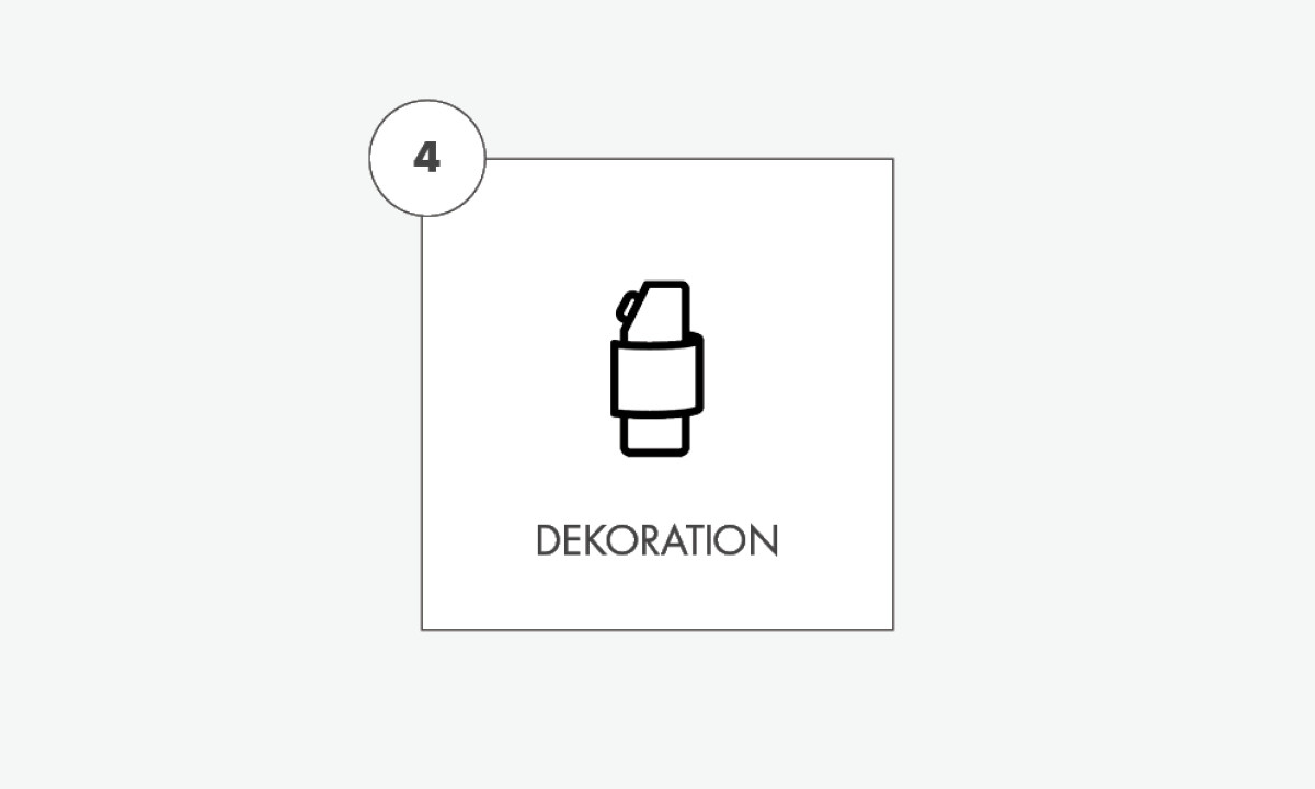 Handhabung bei der Dekoration des Abfüllers bei ALPLA