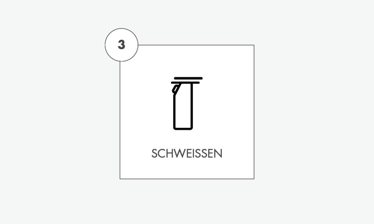 Handhabung am Füllort Schweißen bei ALPLA