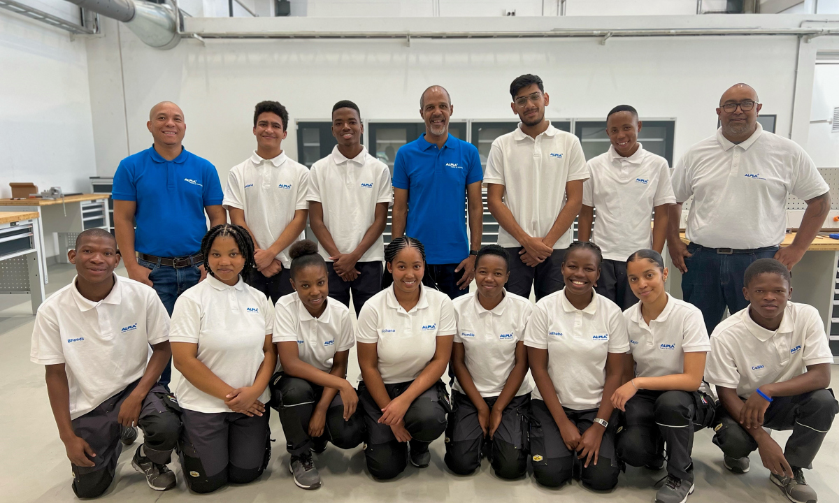 ALPLA launches the Future Corner in Lanseria, South Africa, in 2023, showcasing its innovation and technology-driven approach.